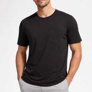 Lululemon crewneck one pocket Classic Black Men's T-Shirt M
